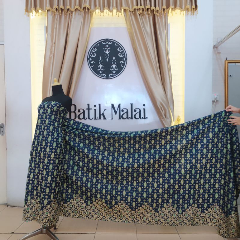 Jual Kain Batik Katun 3 Meter Motif Khas Melayu Shopee Indonesia 8667