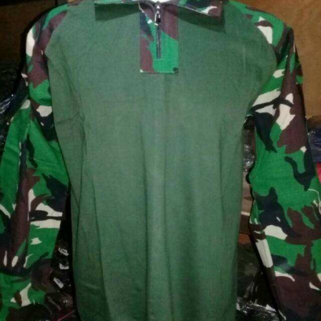Seragam BDU Kaos kerah loreng malvinas