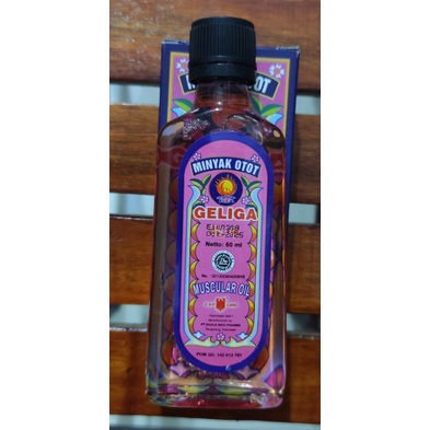 Minyak Otot Geliga 60 ML / Meredakan Nyeri / Memar / Keseleo