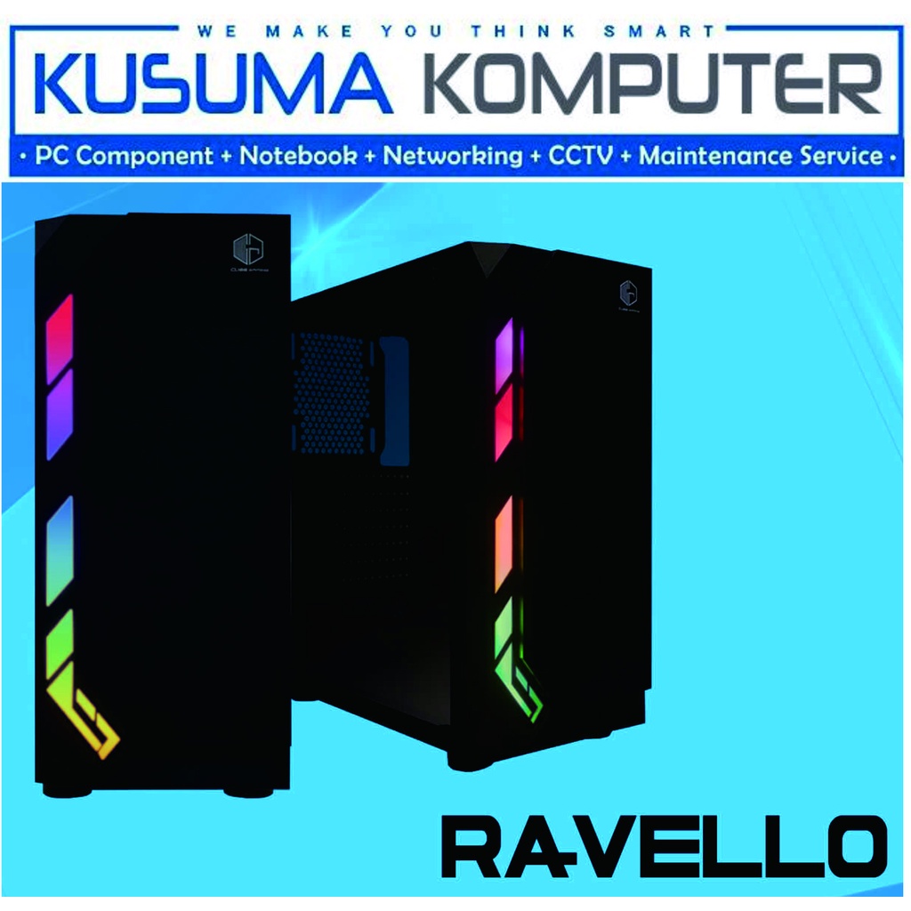 Cube Gaming Ravello RGB Casing PC Gaming