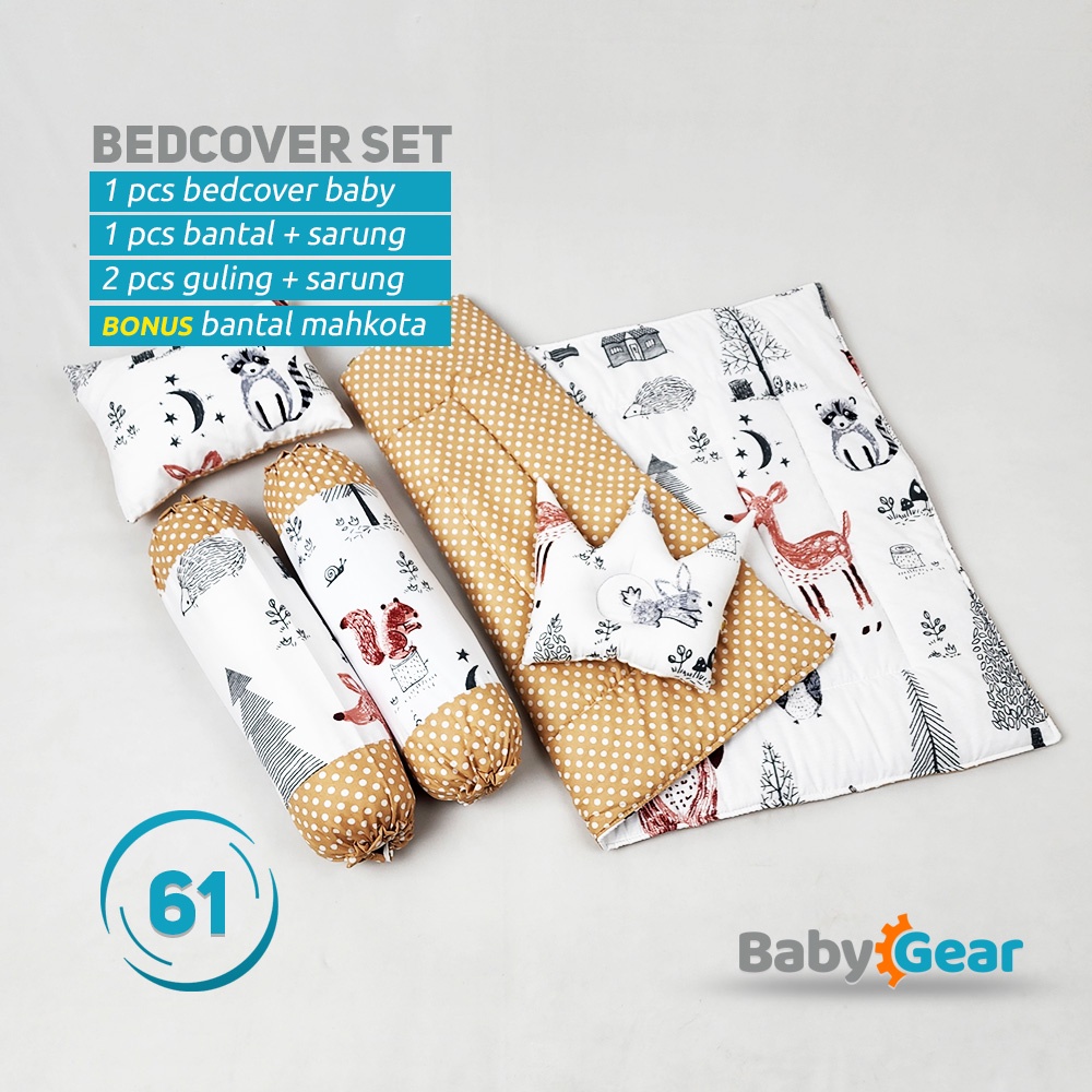 Kasur Baby/Baby Bedset/Bedcover Bayi [GRATIS TAS MIKA]