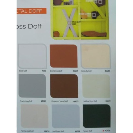 ➻ CAT MINYAK DULUX V-GLOSS - BLACK DOFF 40710 0.8 LITER ▲