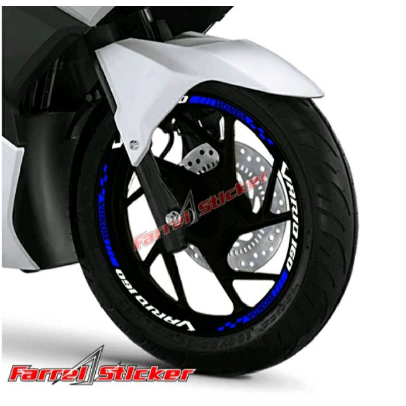 Stiker velg Vario 160 Stiker pelek Vario 160 menyala