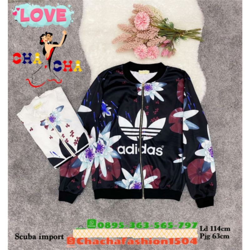 BOMBER ADI*DAS / BOMBER BUNGA / BOMBER WANITA / BOMBER SCUBA / BOMBER IMPORT / BOMBER MOTIF