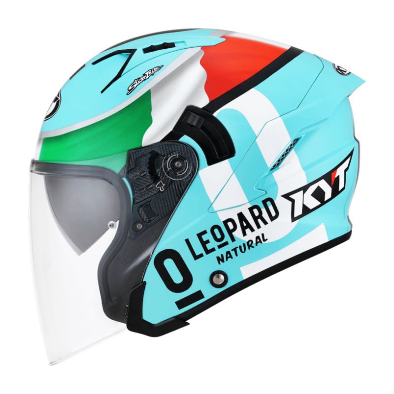 Helm KYT NFJ Leopard  Dalla Porta / Broc Parker / NFJ Simone Corsi / NFJ Xavier Simeon / Produk Orig