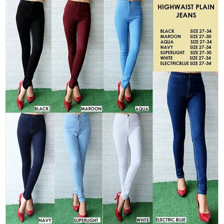 CELANA HW PLAIN JEANS - SYS CLOTHIER