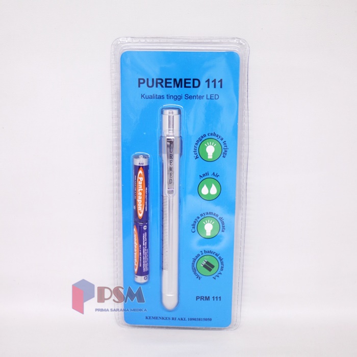 Puremed 111 Penlight Soft LED White / Lampu Senter Periksa Sinar Putih