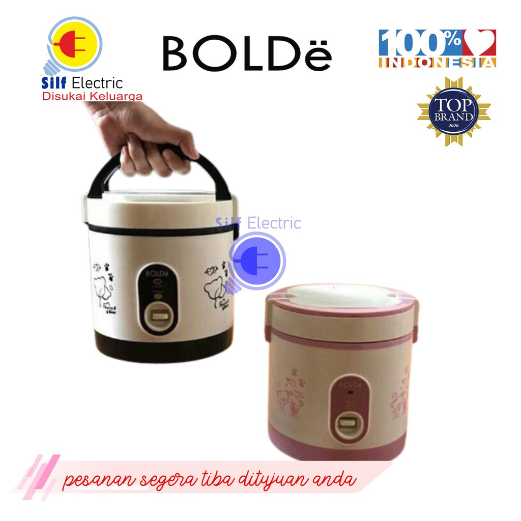 BOLDë Penanak Nasi / Super Cook Titanium Eco 0.6 L - MURAH