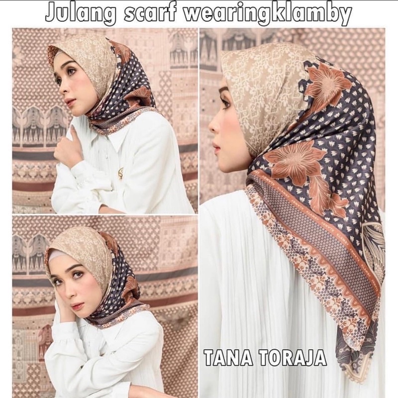 julang scarf wearingklamby
