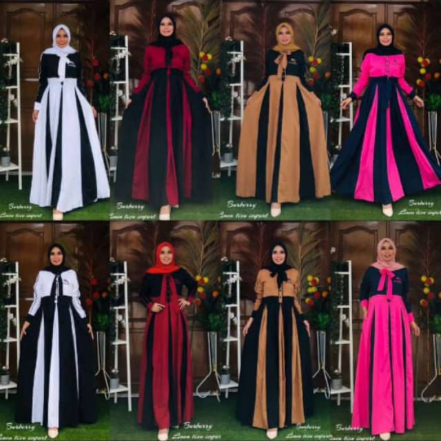 Gamis burberry by ohc