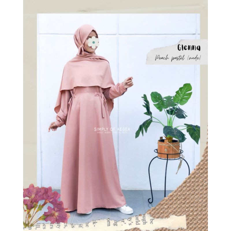 Gamis Polos Glenna Bahan Tory Burch Original by Simply of Aegea