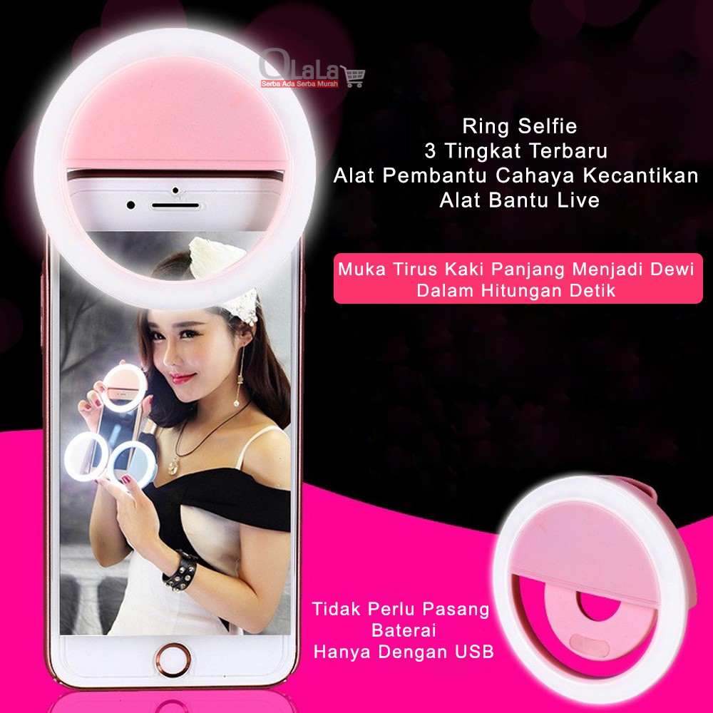 Ring Selfie LIght Beauty / Lampu selfie HP TP-1208