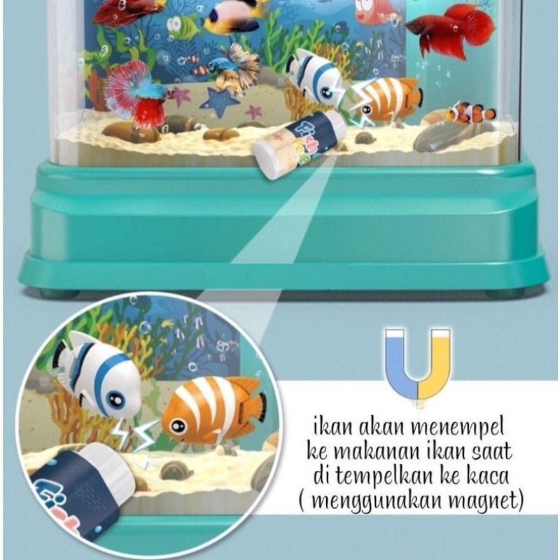 Mainan Anak Fun Aquarium BF-3738 WATER PARADISE FISHING GAME PANCINGAN