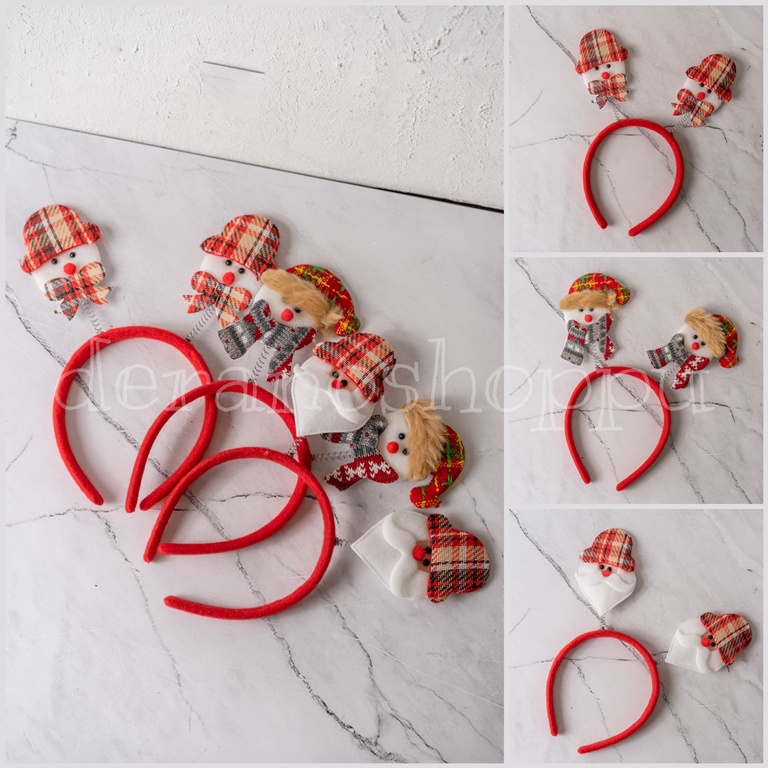 CSP025 – Bando Badana Natal Christmas Snowman Santa Claus Cosplay Jepang