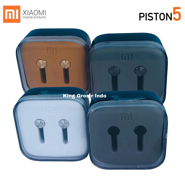 Headset Handsfree Earphone Xiaomi Piston 5 MI8 PRO HD Hi-Res Original 100% Hibrida HD Pro Earphones