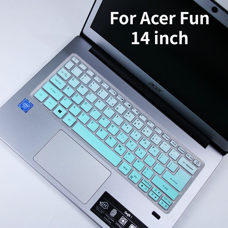 Silicone Keyboard Cover Skin Protector Guard 14 inch For Acer Fun A514-51-52D6 57MR 54U0 50VH 722G S40-51-52D6 57MR 33MQ TMP614-51G-78QW