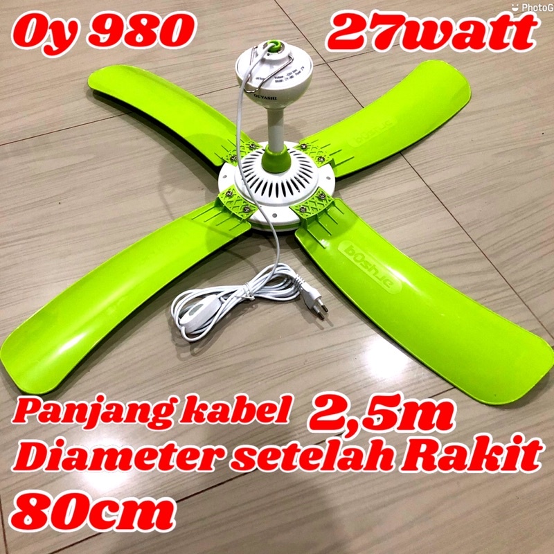 kipas gantung 27watt oy 980