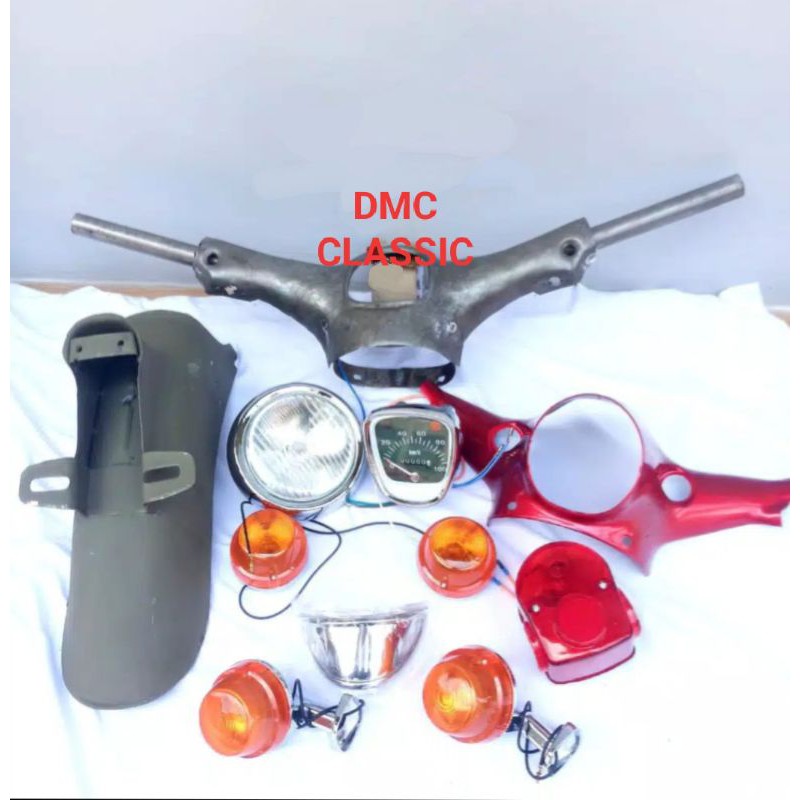 KEPALA C70 SET SPAKBOR BELAKANG C70