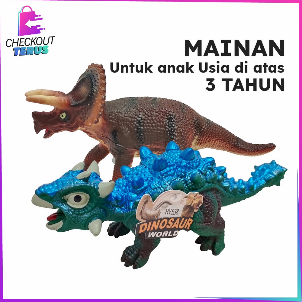 CT M262 Mainan Action Figure Dinosaur Mainan Figure Dino DIY Dinosaurus T Rex Figure Hewan Mainan Dinosaurus