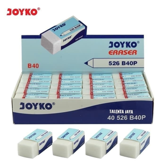 

Eklusif Penghapus Pensil Joyko Kecil Hitam/Putih Perpak Hemat