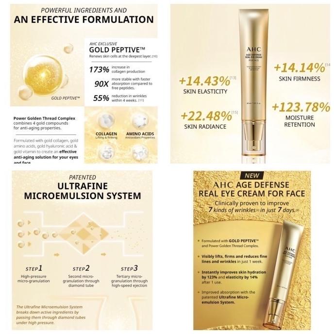 AHC Youth Real Lasting Eye Cream For Face