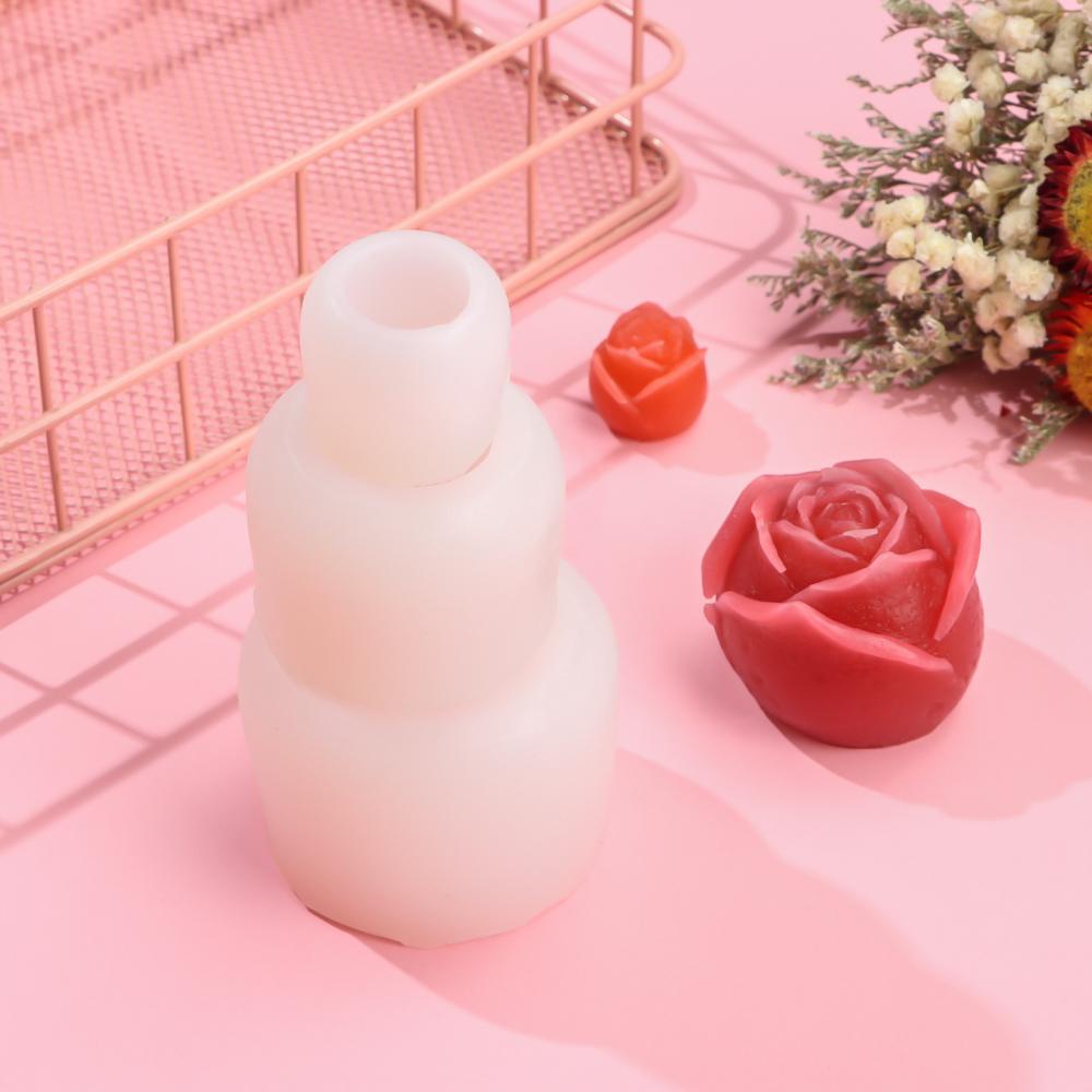 R-flower 3D Rose Cetakan Silikon Multi Purpose DIY Handmade Ice Cube Tray