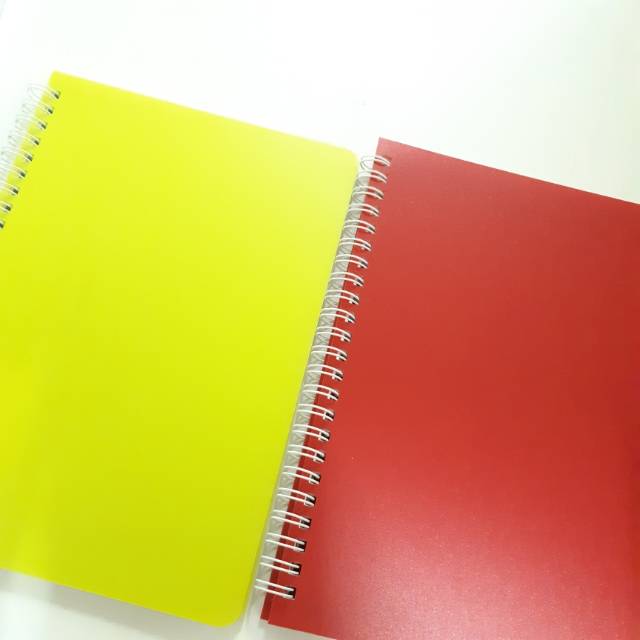 

JOYKO NOTEBOOK POLOS WARNA ringbook notes buku tulis alat tulis catatan spiral diary