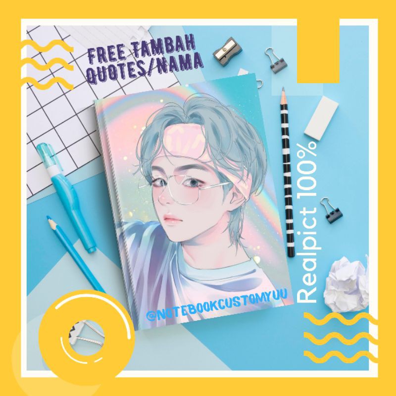 NOTEBOOK CUSTOM A5 HARDCOVER