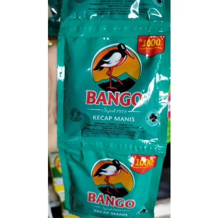 

BANGO KECAP MANIS REFILL 20ml , sejak tahun 1928 , rencengan , ecer