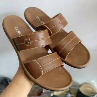  Sandal  kulit  pria  asli sukaregang  garut  Shopee Indonesia