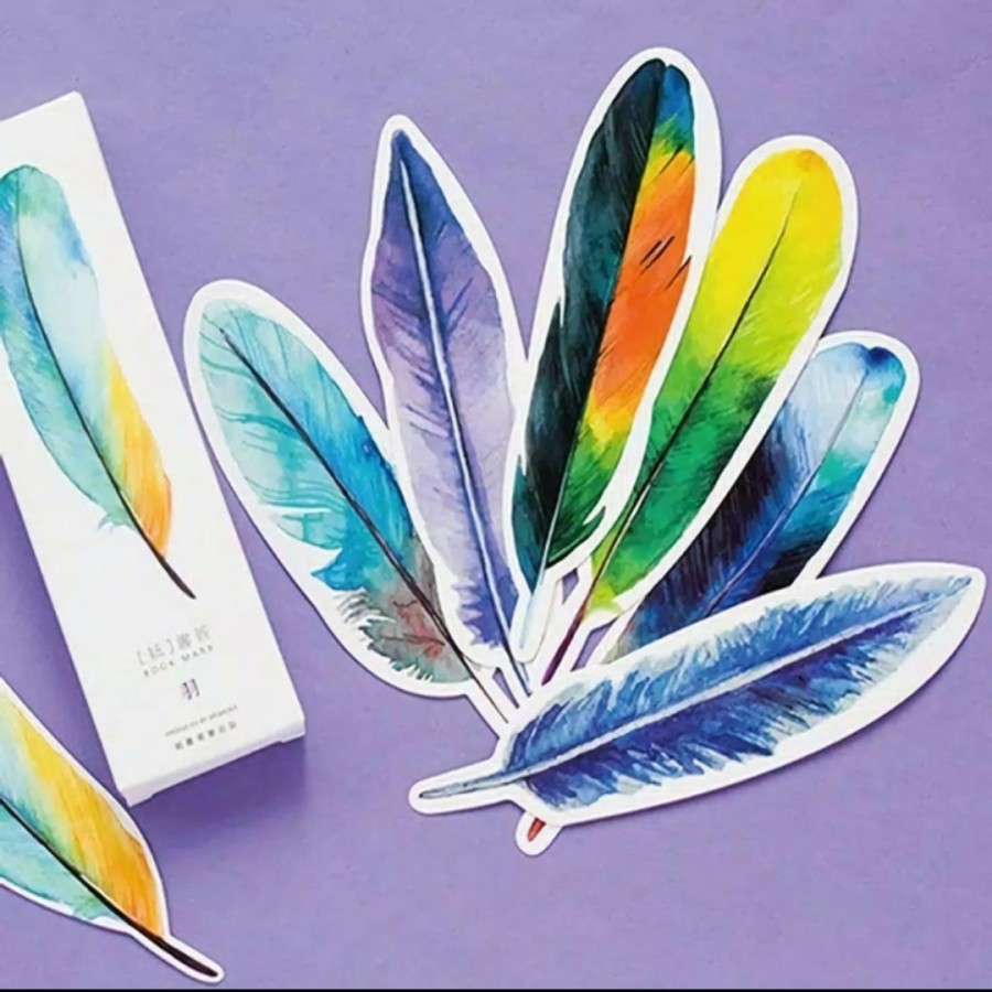 

Pembatas Buku / Penanda Buku / Bookmark Lucu - Bulu