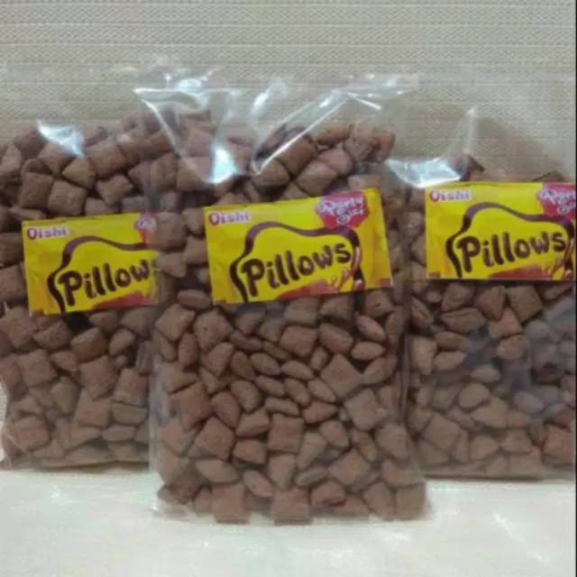 

Pillows Varian Coklat, Ubi dan Keju 200-250 gr