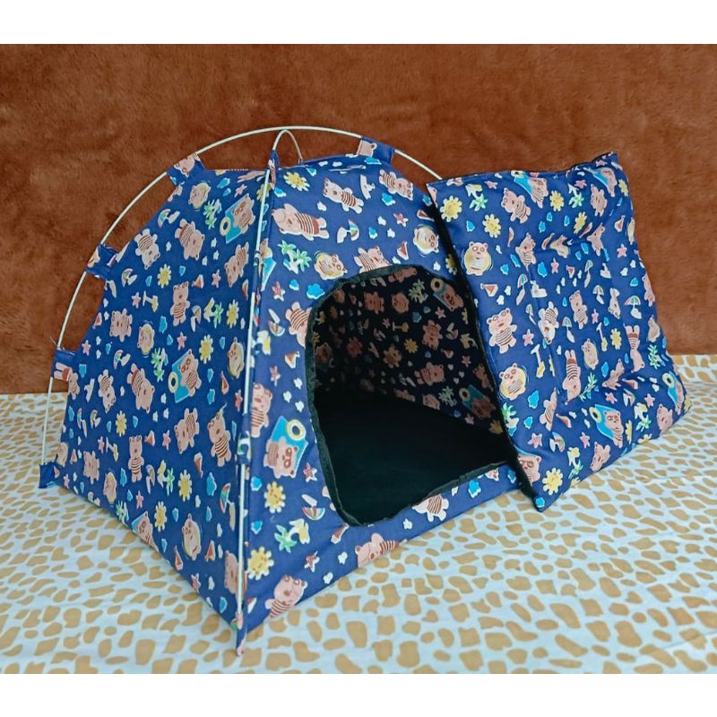 Tenda Kucing/Rumah Kucing ukuran 42x42