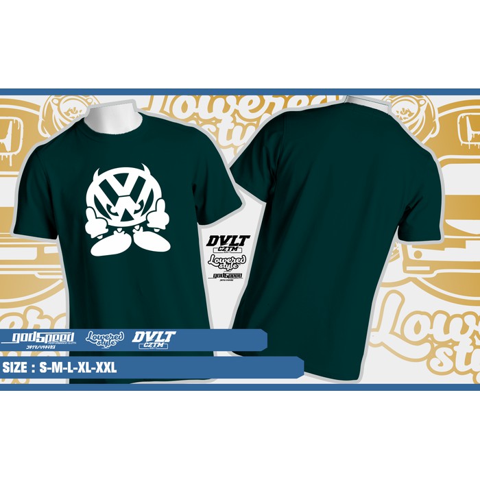 Kaos/T-shirt Volkswagen JDM Logo Edition  -MD Cloth