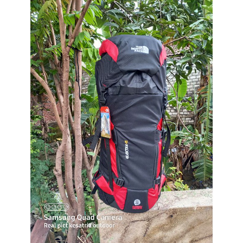 carrier 45L free raincover/carrier elektra 45L/tas gunung/tas camping