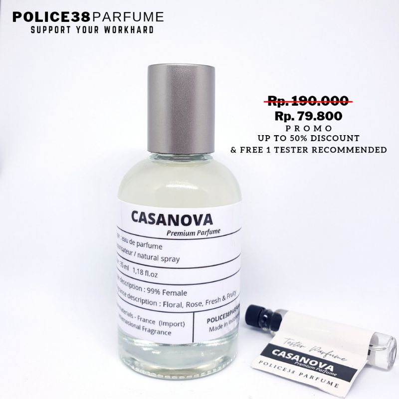 Casanova Premium Parfum  | Parfum Wanita | Parfum Tahan Lama