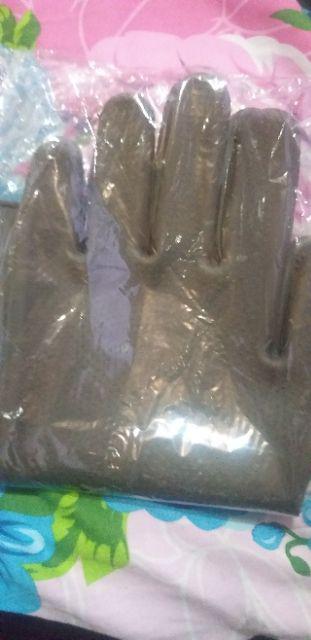 Sarung Tangan Cuci Piring Dengan Brush Yang Tebal Bahan Silikon - 1 Pasang