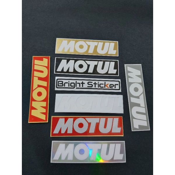 STICKER MOTUL CUTTING