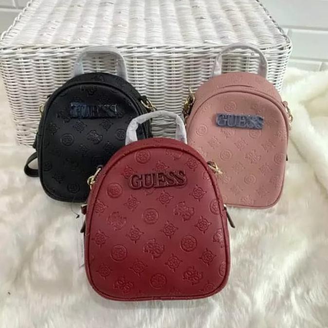 ► KREDIT RANSEL WANITA IMPORT► GUESS GB074 / RANSEL ORIGINAL / TAS WANITA EKONOMIS