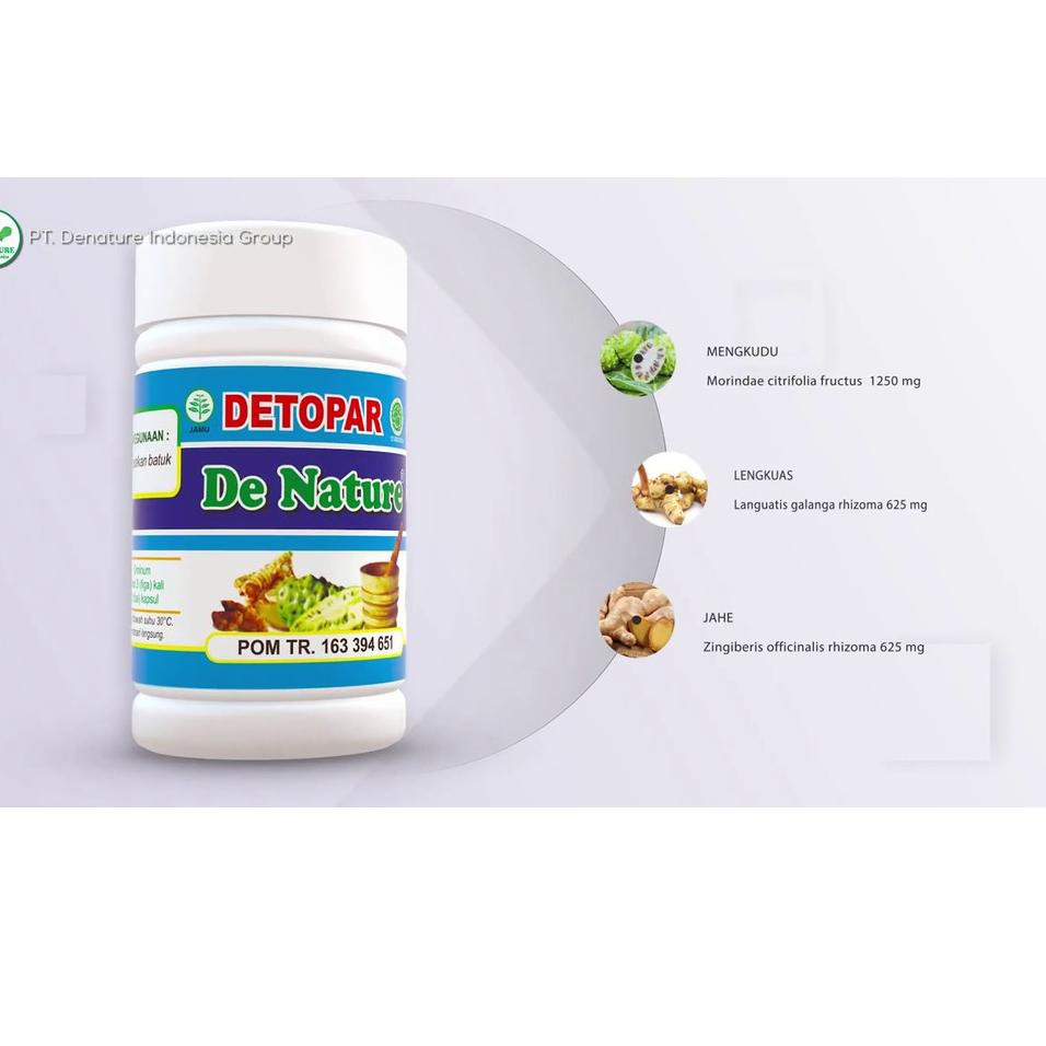 

M2S6 Detopar De Nature Paru Paru Tb Tbc Bronkitis Batuk Menahun Denature original NIV