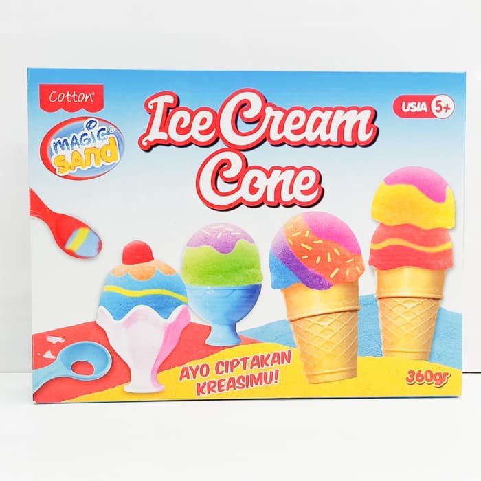 MAGIC SAND ICE CREAM CONE 360gr