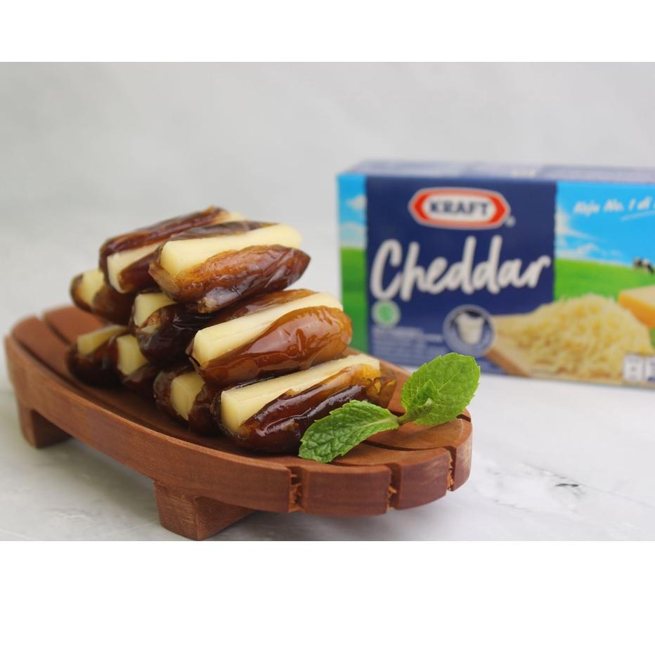 

New - Kraft Keju Cheddar Box 165g Untuk Kue dan Burger