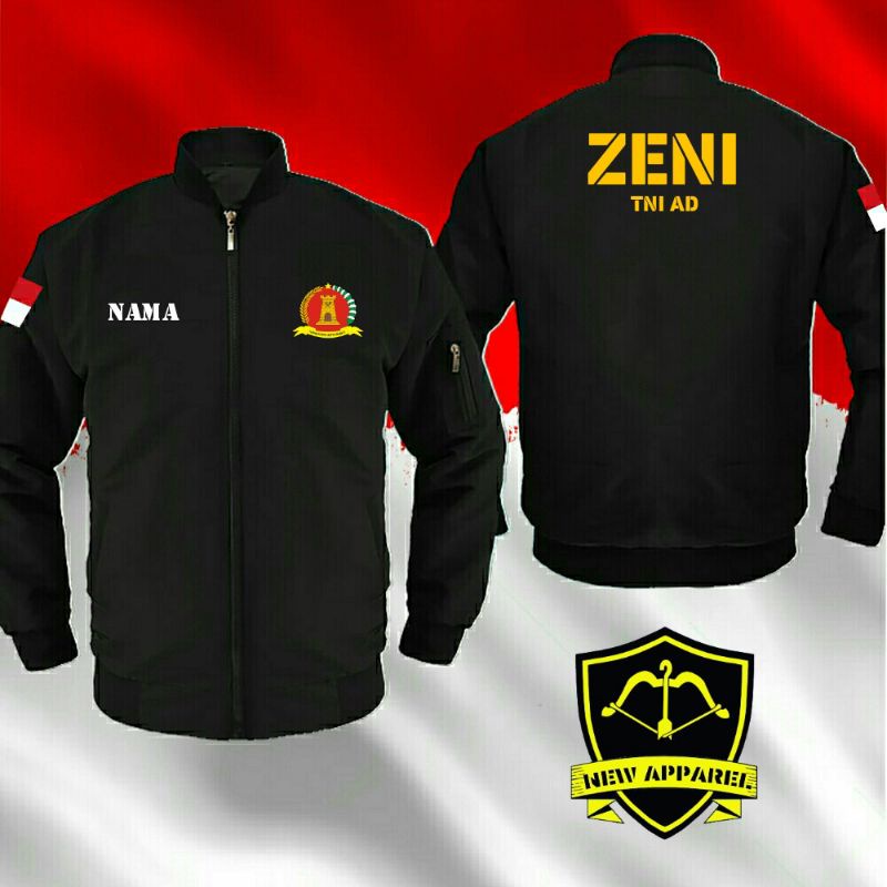 Jaket Bomber ZENI TNI AD