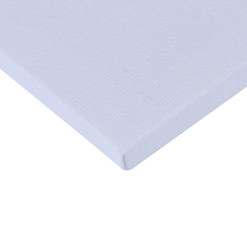 {LUCKID}Blank White Mini Small Stretched Artist Canvas Art Board Acrylic Oil Paint