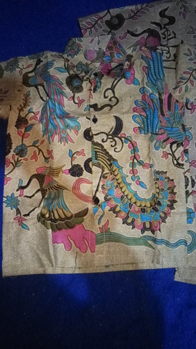 Ready Jumbo Dan Kemeja Anak Batik Couple Brokat Cendrawasih