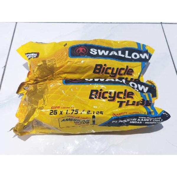 Ban Dalam 26 x 1.75 / 2.125 AV Sepeda MTB Mini. SWALLOW