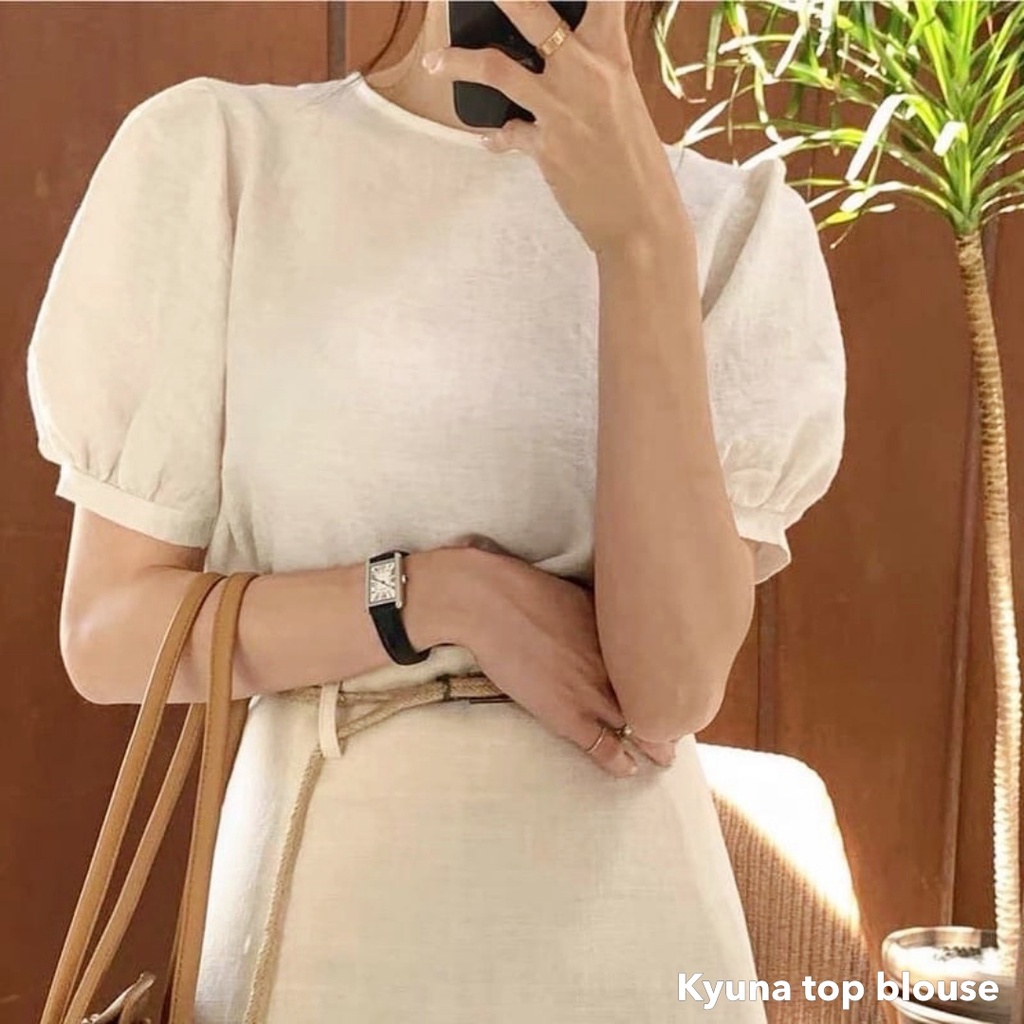 Kyuna top blouse - Thejanclothes