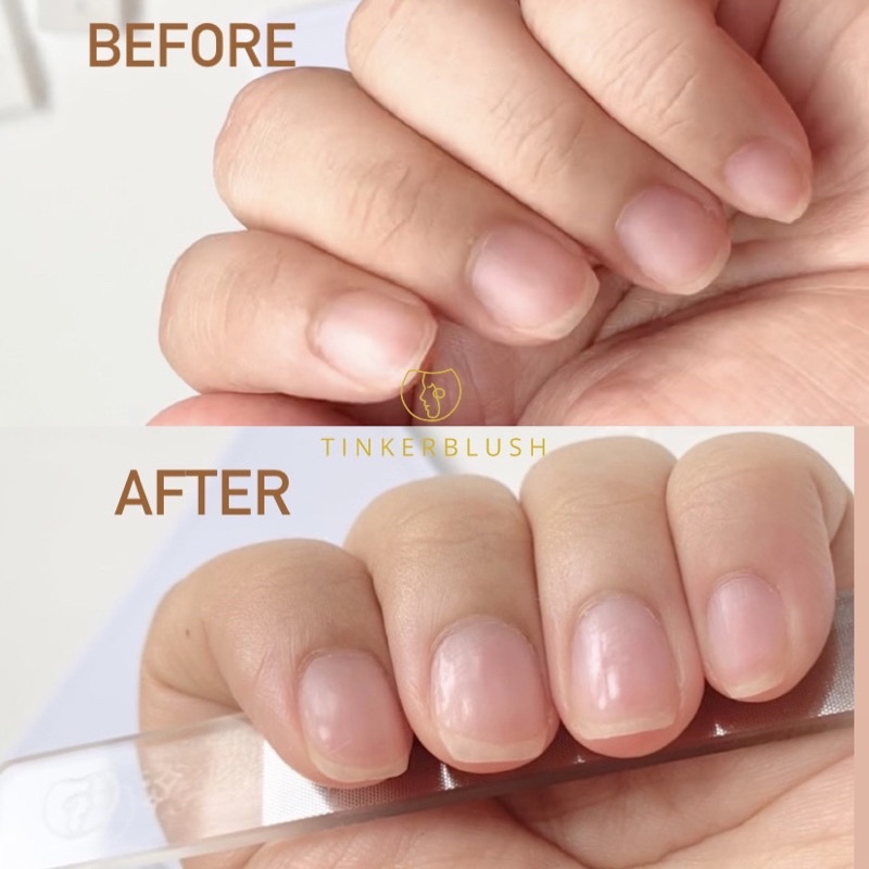 [TINKERBLUSH] INSTANT GLOW NAIL STICK Pengkilat Kuku Alami tanpa Kutek