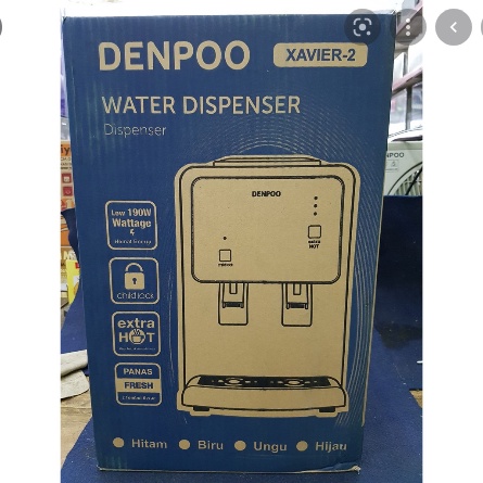 PROMO WATER DISPENSER DENPOO XAVIER 2 HOT &amp; NORMAL