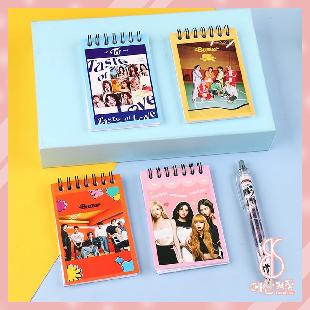 [BS] BISA COD Buku Note Book BTS Butter PTD Blackpink Twice KPOP - KP938